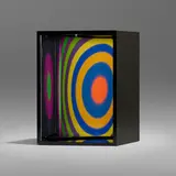 Julio Le Parc, Cercle par déplacement, 2015, acrylic, mirror, offset lithograph