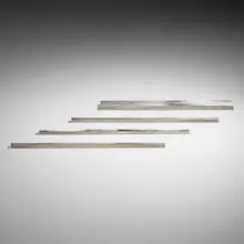Robert Janz, Four Polished Parallel Lines, 1978, steel