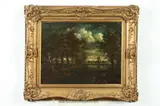 Dutch School, Landscape with Windmill, LANDSCAPE WITH WINDMILL, oil on panel