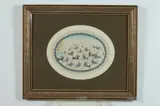 Anonymous, Equestrian Figures, Ink and color on faux ivory in khatam frames