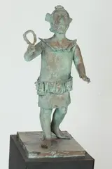 David Aronson, Rabbi, Bronze with verdigris patina - Height: 27 1/2 in