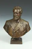 Ernest Henri Dubois, French Statesman, Bronze bust of 1848 French statesman, leader of Napoleon III