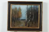 Jussi Poyhonen, Fall, Oil on panel