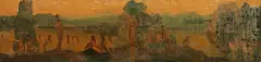 Arthur Bowen Davies, Bathers, Oil on canvas