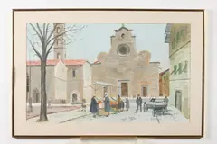 Stan Klimley, Firenzi, Watercolor
