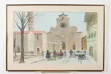 Stan Klimley, Firenzi, Watercolor