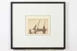 Benson Bond Moore, Harbor Scene, Etching