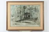 Tom Bostelle, A Silent Place, Oil on masonite