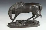 Pierre Le Nordez, Cheval Surpris, Bronze - Height: 13 in. x 16 in