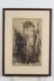 Hedley Fitton, Untitled, STREET SCENES: EIGHT WORKS, signed in pencil lower margin