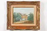 Auguste H.O. Rolle, Old Mill, OLD MILL, oil on canvas