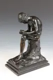 Hubert Le Sueor, Untitled, SPINARIO, bronze - Height: 14 in