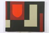 Tom Yanosky, Sheild, Oil on board