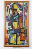 Tom Yanosky, Joan of Arc, Oil on board
