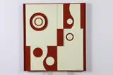 Tom Yanosky, Organized Entities, Acrylic on wood