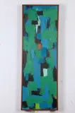 Tom Yanosky, Blue Totem, Oil on canvas