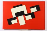 Tom Yanosky, Fibonacci'S Sequence, Acrylic on birch, white pine and mahogany plywood.