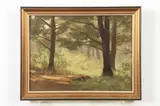 Theodore F. Slafter, Forest Landscape, FOREST LANDSCAPE, oil on canvas