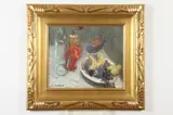 Jacques Louis Monteil, Still Life, Oil on canvas.