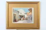 Frank Edward Johnson, Tunis, Watercolor