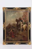 Copy Of Eugene Fromentin, Hunting with Falcon in Algeria, Oil on canvas