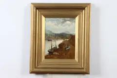 Thomas Rose Miles, Peel, Oil on canvas - Frame,d 12 in. x 9 in