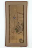 Anonymous, "Mi Yuanzhang Love Stone" "Yu Boya Love Gu Qin", Two ink and color on paper