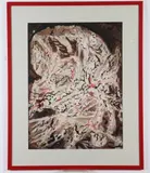 Enrique Tábara, Abstract, Gouache on paper