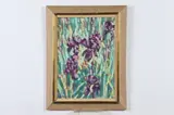 Guillem Bergnes i Soler, Iris, Oil on canvas