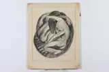 Selma Gubin, NUDE FIGURES: TWO WORKS, each signed lower right, Charcoal on paper