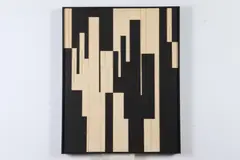 Tom Yanosky, Saguaro Motif, Acrylic on matte plywood board cut-out.