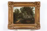 Thomas Churchyard, Country Landscapes: Two Works, COUNTRY LANDSCAPES: TWO WORKS, oil on panel