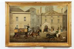 E.J. Pegram, Whitehall, Oil on canvas
