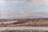 Eugene Leake, Winter Pastures, Oil on canvas