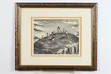 Laurence Beall Smith, Windy Hill, Lithograph
