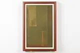 Kolaric, Room Interior with Vase, Oil on canvas