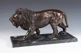 Continental School, Untitled, LION, bronze - Height: 9 in. x 16 in