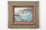 Samuel Pratt, Seascape, Heightened print on board