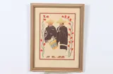 Carlos Mérida, MEXICAN COSTUME, silkscreen
