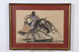 Spanish School, Bull Fighter