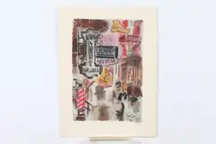 George Grosz, BAGDAD-ON-THE-SUBWAY PORTFOLIO: SIX WORKS, each pencil signed and numbered 5/150 in pencil lower margin, Published in 1935 by the New York Print Club