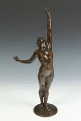 Harriet Whitney Frishmuth, The Star, Bronze; - Height: 19 1/4 in
