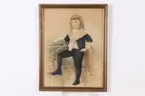 Ashman, Portrait of Boy, Heightened print