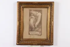 Elihu Vedder, Identity Aldrich, Engraving