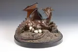 Paul Wegner, Dragon'S Lair, Bronze - Height: 11 in. x 14 in