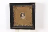 Portrait of Woman by Continental School, PORTRAIT OF WOMAN, oil on ivorine, sold Feb 2018