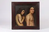 Continental School, Two Young Men, TWO YOUNG MEN, oil on canvas