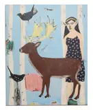 Bente Christensen, Untitled, oil on canvas 120 x 150cm
