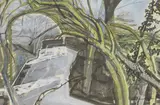 Edward Bawden, Untitled, watercolour and bodycolour 35 x 51cm Provenance: Property of P Bawden
