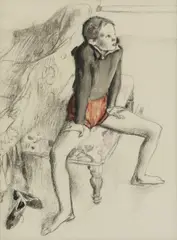 Robert Austin, Untitled, c.1938 watercolour and charcoal 44 x 33cm Provenance: Liss Fine Art
